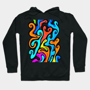 Color Swirl No.#14 Hoodie